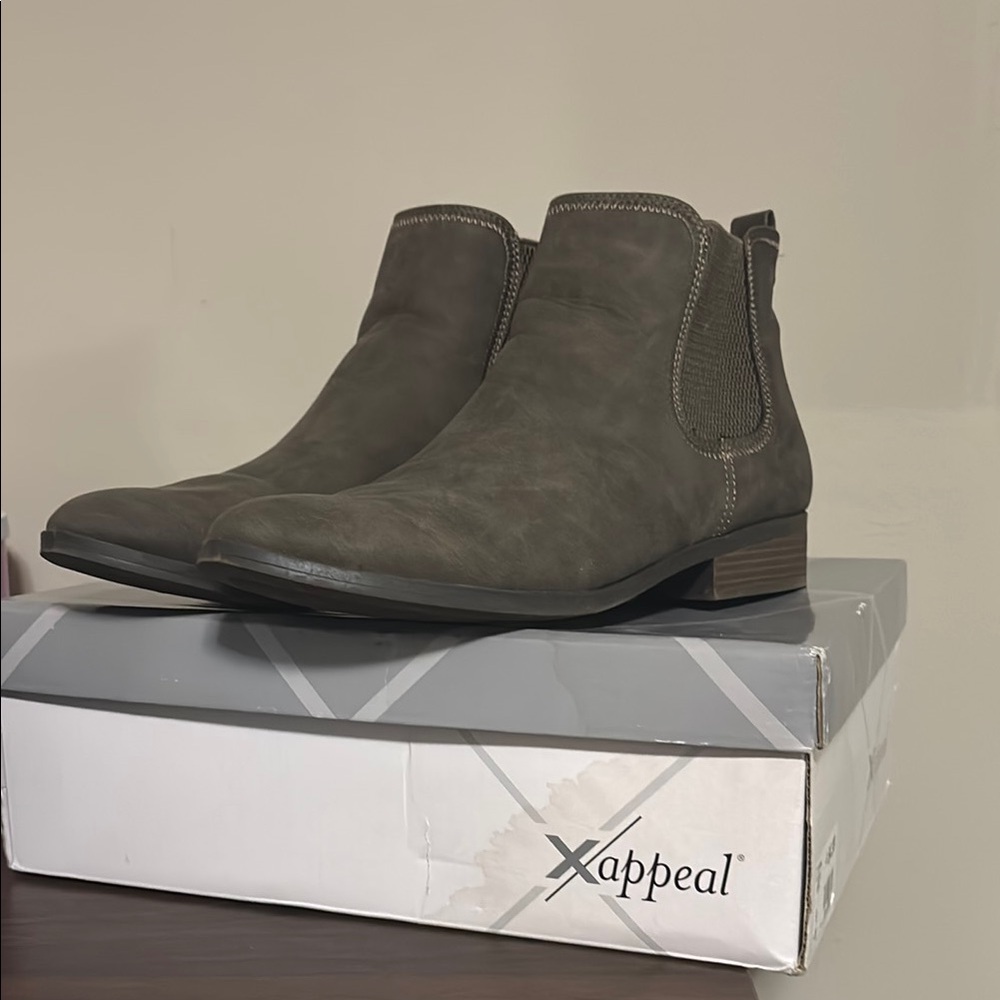 Xappeal Brown Chukka Boots with Suede Finish
